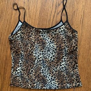 leopard print tank top